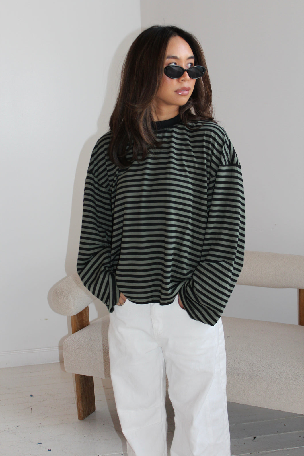 TUCKER TOP (GREEN)