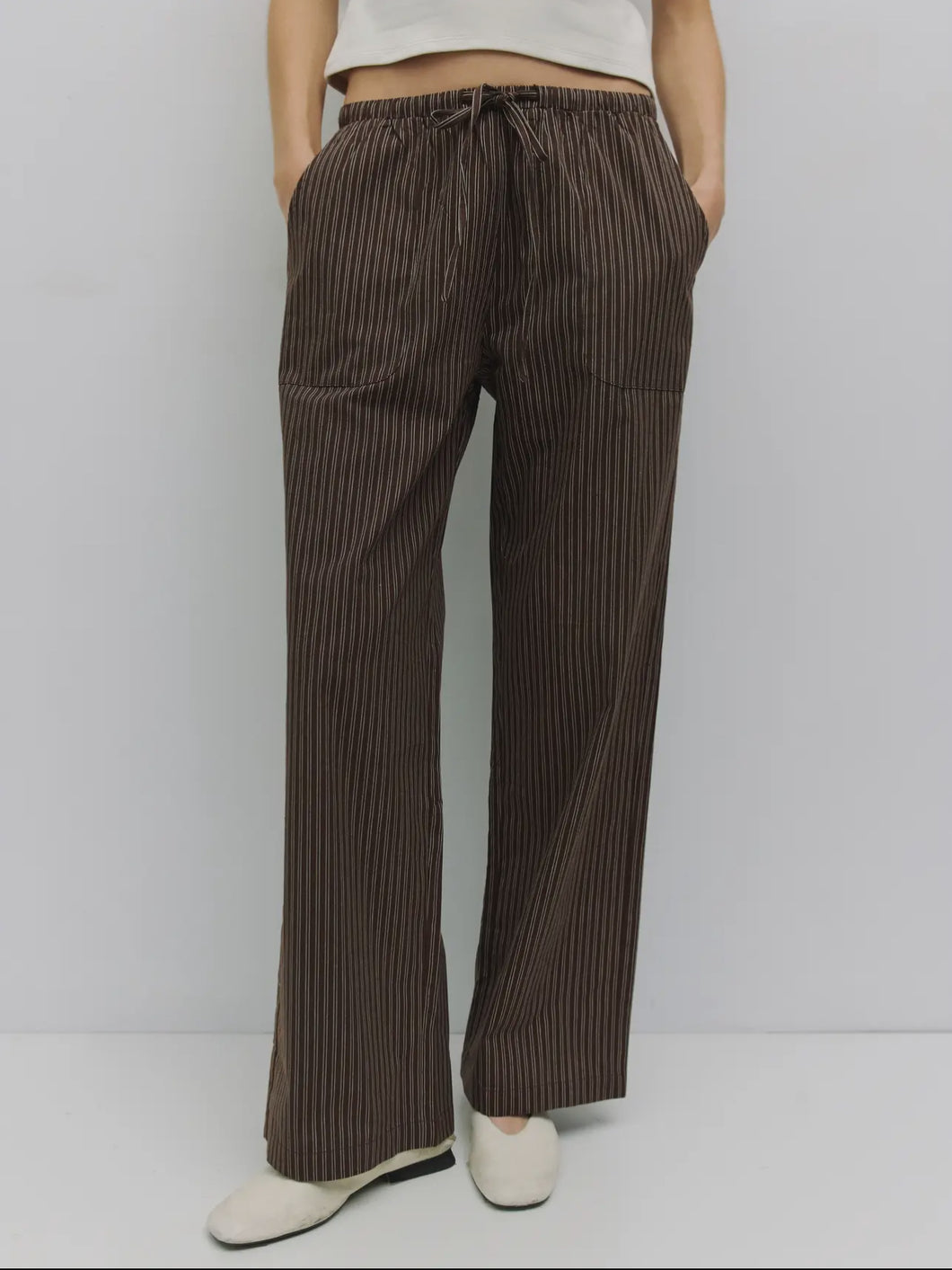 ESTELLE PANTS (BROWN)