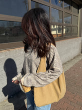 Load image into Gallery viewer, ANDI CARDIGAN (PINSTRIPE)