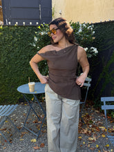 Load image into Gallery viewer, MICAH TOP (BROWN)