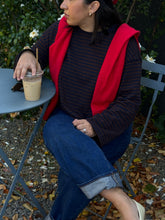 Load image into Gallery viewer, TUCKER TOP (NAVY)