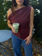 Load image into Gallery viewer, MICAH TOP (MAROON)