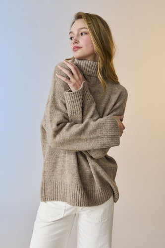 ELWEN SWEATER (TAUPE)