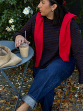 Load image into Gallery viewer, TUCKER TOP (NAVY)