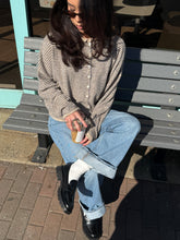 Load image into Gallery viewer, ANDI CARDIGAN (PINSTRIPE)