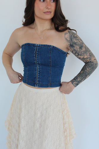 DOLLY DENIM TOP