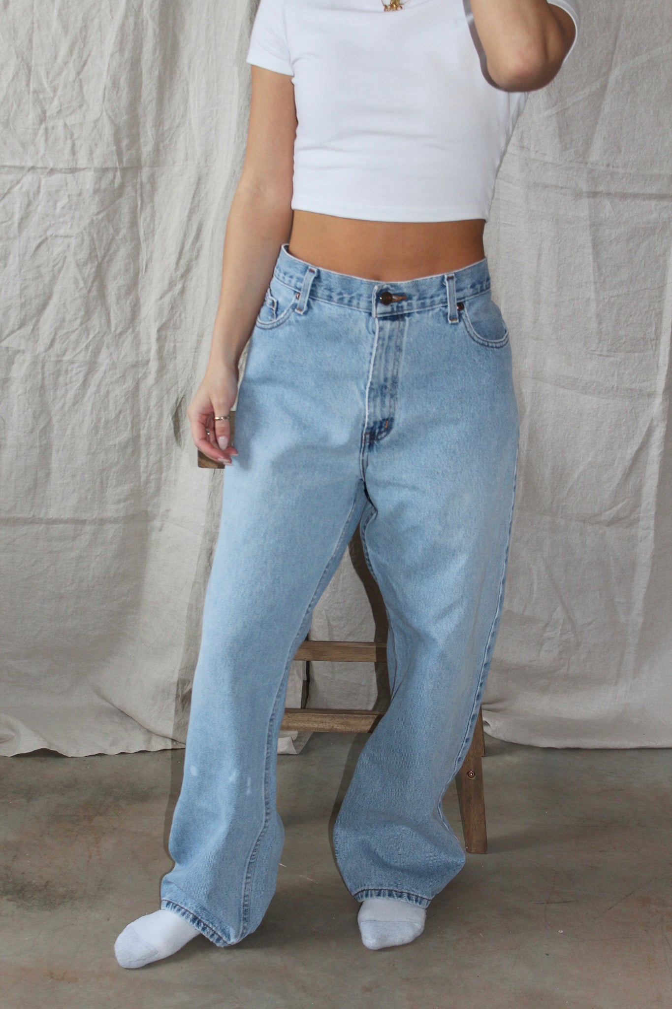 Faded Glory Vintage Light Wash Jeans